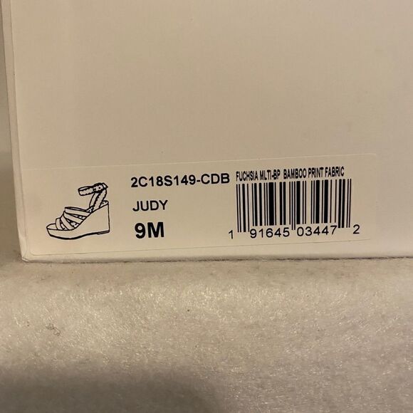 Charles David Judy Platform Wedge Floral Sandals - Picture 10 of 10